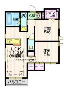 Revenir Iida【2階】の間取り