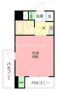 神奈川県伊勢原市伊勢原1【マンション】の間取り