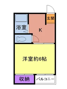 プレアール西町II【2階】の間取り