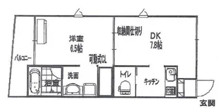 ガーデンヒルズ箕面【1階】の間取り