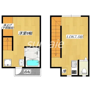 BEテラス十条の間取り