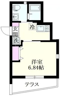 NSGATE扇大橋【1階】の間取り