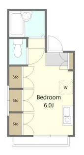 東京都足立区千住龍田町【マンション】の間取り