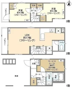 東京都大田区千鳥2【一戸建】の間取り