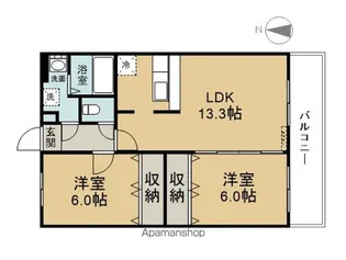 ADY・NEXT【3階】の間取り