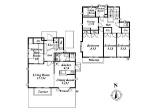 東京都杉並区善福寺4【一戸建】の間取り