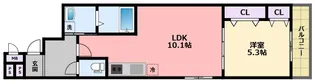 フジパレス西宮北口テラス【1階】の間取り