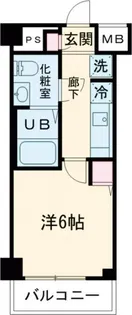 ジェノヴィアお花茶屋IIスカイガーデン【1階】の間取り