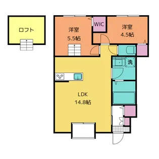 メゾンT・S【1階】の間取り