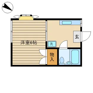 エスポワールM【2階】の間取り