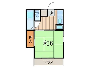 メゾンFIII【1階】の間取り