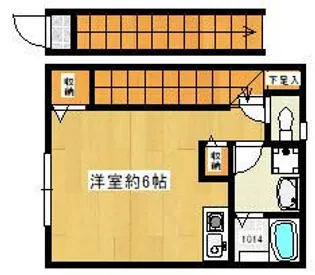 アヴニール泉【2階】の間取り