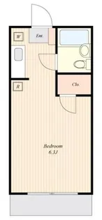 メゾンエスポワール【4階】の間取り