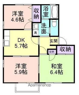 フォーレス相谷【2階】の間取り