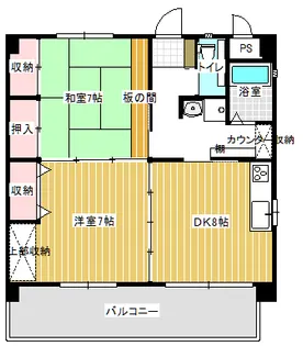 メープルウィング【3階】の間取り