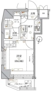 レアライズ代々木上原【3階】の間取り