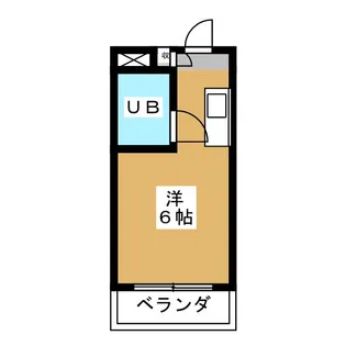 Iレジダンスイン目黒【4階】の間取り