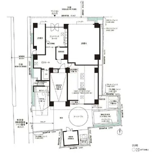 プレール・ドゥーク木場駅前【8階】の間取り