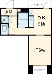 K2フラット【3階】の間取り