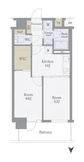 東京都墨田区石原4【マンション】の間取り