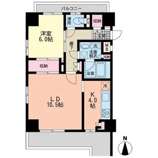 NFプラザIII【3階】の間取り