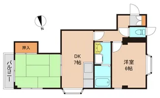 千葉県松戸市新松戸南1【マンション】の間取り