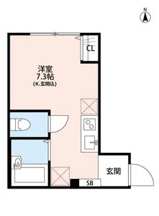 MRK明大前(エムアールケー メイダイマエ)【2階】の間取り