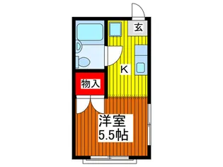 リジェカナヤマ【2階】の間取り