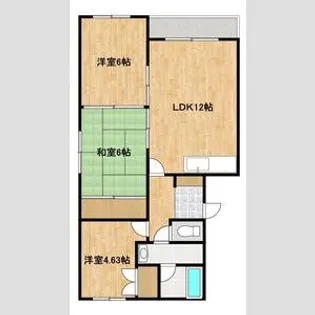 東光8・4プラザ【2階】の間取り