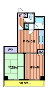ストーク立川【2階】の間取り