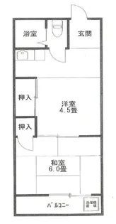 美紀ビル【2階】の間取り