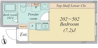 BESTA亀有【3階】の間取り