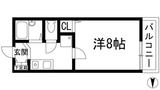 ジュネスパート3【2階】の間取り