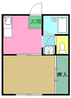 パークピュア小宮IIA【1階】の間取り