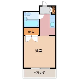 第2ビューハイツ兄山【3階】の間取り