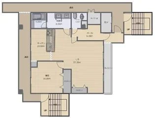 D’sマンション【5階】の間取り
