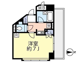 グランヴァン荻窪【2階】の間取り