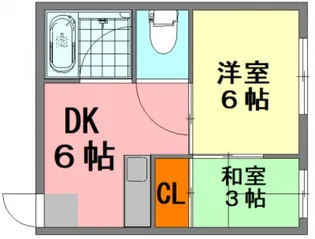 広島県広島市中区吉島町【マンション】の間取り