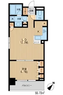 神奈川県横浜市港北区新横浜2【マンション】の間取り