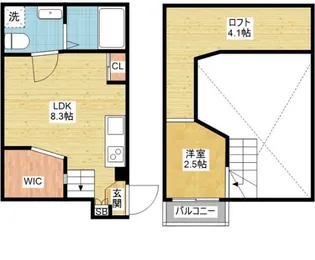 iMezoN(アイメゾン)【2階】の間取り