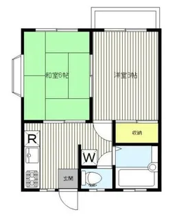 すみれハウス【2階】の間取り