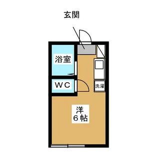 Le Chic Nakatehara【1階】の間取り