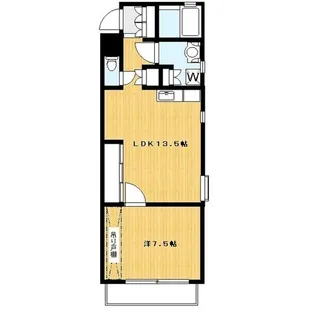 ブリックハウス大沢【3階】の間取り