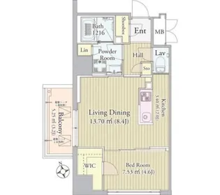 グロリアス西荻窪【2階】の間取り
