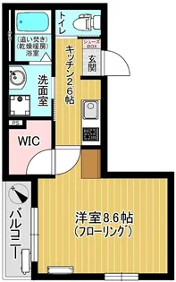 カレモチーフ(Carremotif)【2階】の間取り