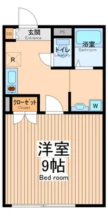 プレジール ティー・ワイ【2階】の間取り