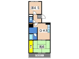 M・ステージ保土ヶ谷【4階】の間取り