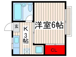 Uハイム【2階】の間取り