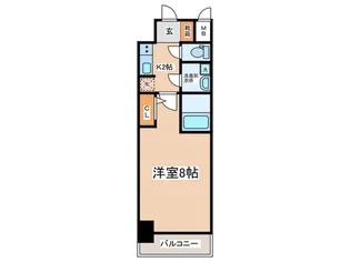 S-RESIDENCE堺市駅前【13階】の間取り