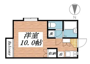 ドエル湘南【2階】の間取り